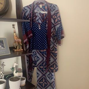 3 Piece Pajama Set